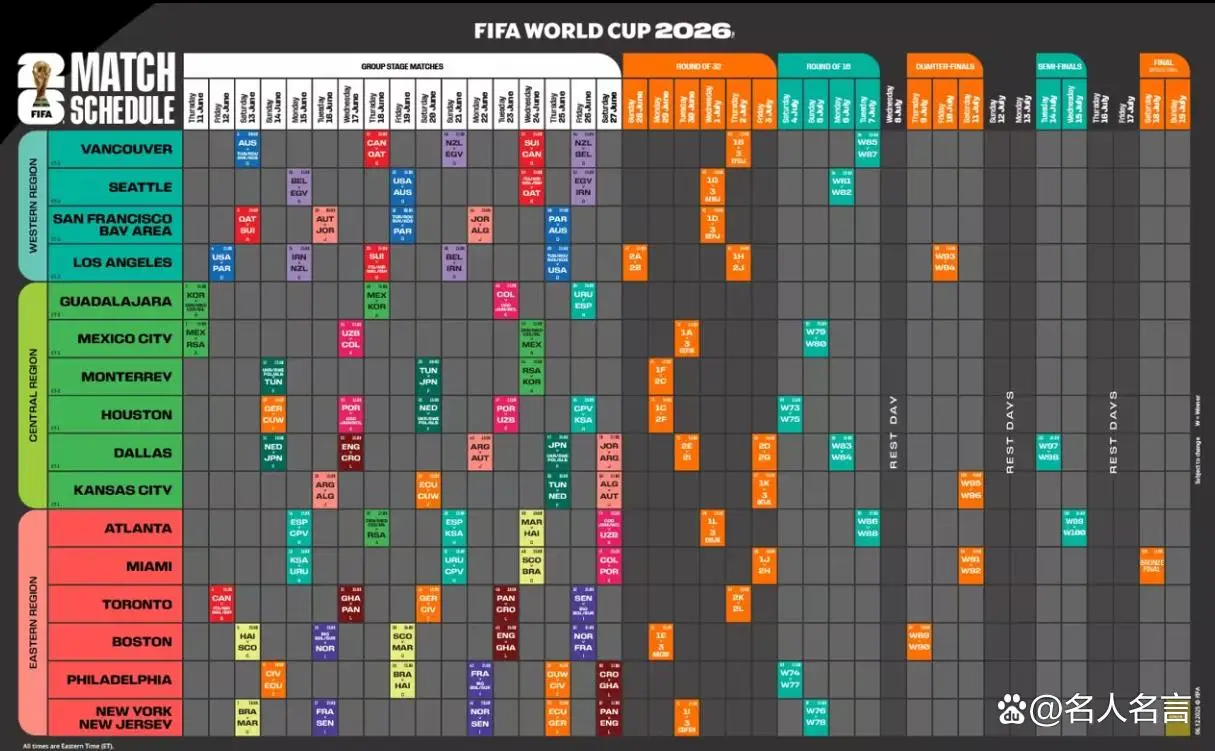 2026世界杯104场赛程公布,48队首次扩军美加墨联办-第6张图片-世界杯直播平台-世界杯2026直播平台-免费观看官方-V3.6.9 2026世界杯104场赛程公布,48队首次扩军美加墨联办-第6张图片-世界杯直播平台-世界杯2026直播平台-免费观看官方-V3.6.9